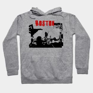 boston livo on pekor Hoodie